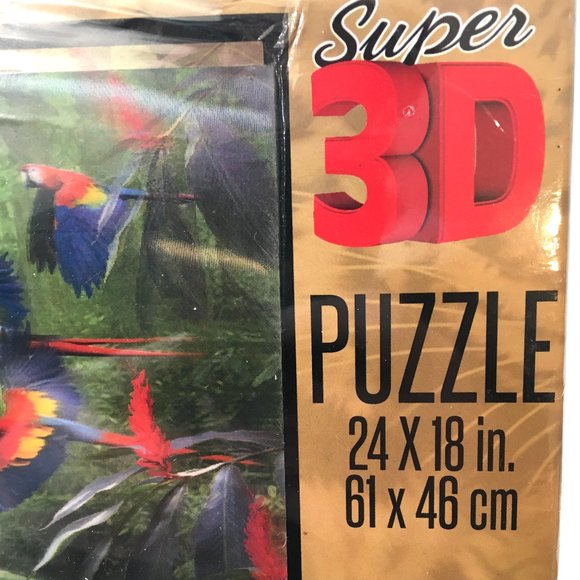 Lenticular 3D Leopard 500 pc Puzzle  NWT - Picture 3 of 11